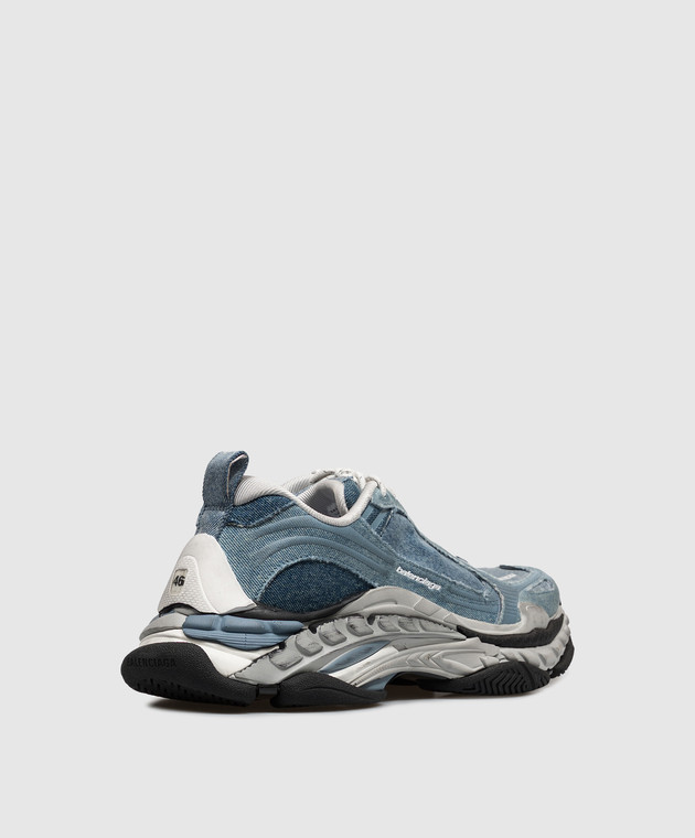 Balenciaga Синие кроссовки Triple S.2 865849WTSDN изображение 3
