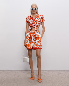 Dolce&Gabbana Шорты в брендовый принт FTDJVTGDDRD
