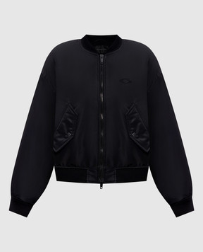 Balenciaga Черный утепленный бомбер 857679TMO13