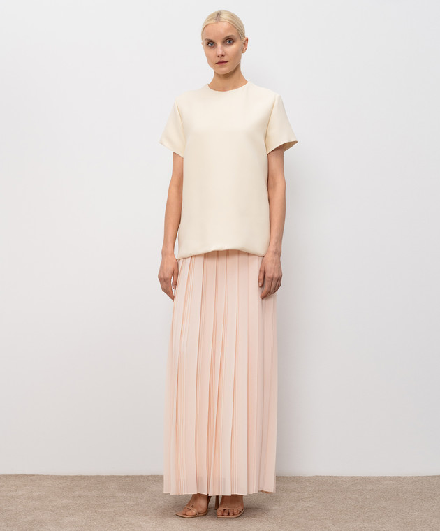 Fabiana Filippi Сукня подвійної конструкції з вовною та шовком ABD276F643M113 зображення 3