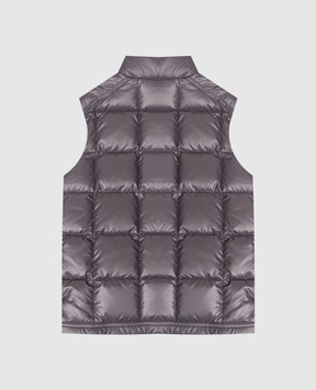 Moncler ENFANT Детская серая пуховая жилет Keir Square L29541A00068597YX