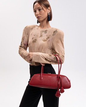 Magda Butrym Червона шкіряна сумка Brigitte BRIGITTEBAGTRAPE909726
