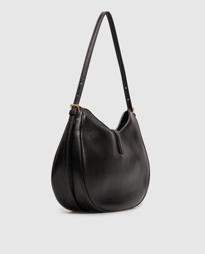 Versace Чорна шкіряна сумка Emblème 10261991A17449