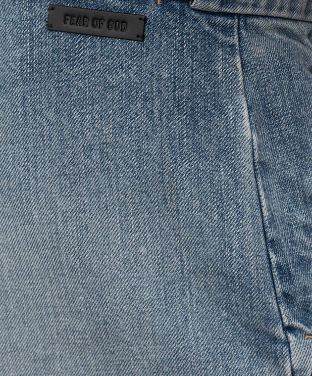 Fear of God Сині джинсові бермуди Utility FG9M459905DNMMI зображення 5