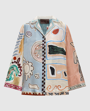 Alemais Блуза Michelle из шелка 6298T