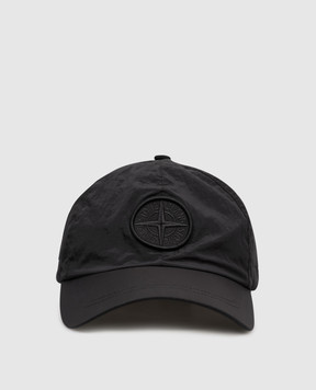 Stone Island Черная кепка с логотипом L1S159100011S0076
