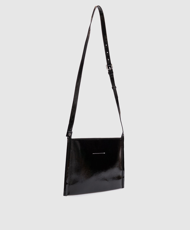 Maison Margiela MM6 Дитяча чорна глянцева сумка M61142MM09H зображення 3