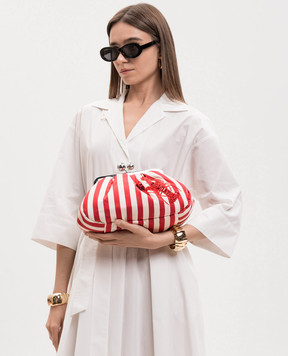Max Mara Weekend Сумка Pasticcino в полоску WKAGERUSIA