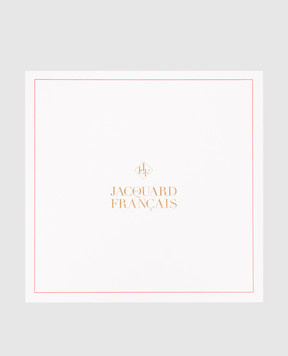 Le Jacquard Fraincais Рожевий ранер Tivoli з льону 26727