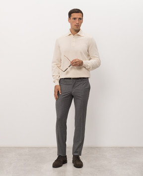 Bertolo Cashmere Сірі штани 000305001391