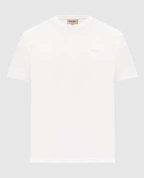 Woolrich Біла футболка з принтом логотипа CFWOTE2012MRUT5334