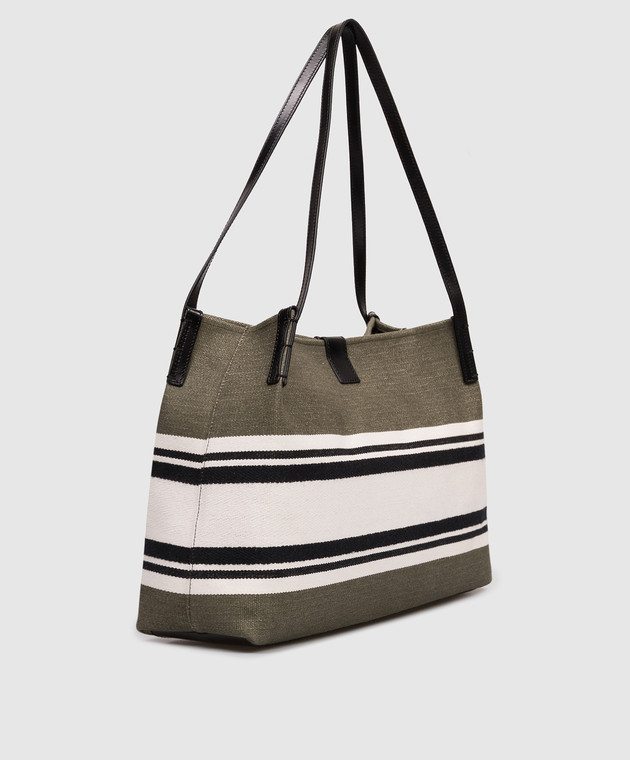 Balmain Сумка Release цвета хаки GN0FF034TJBR изображение 3