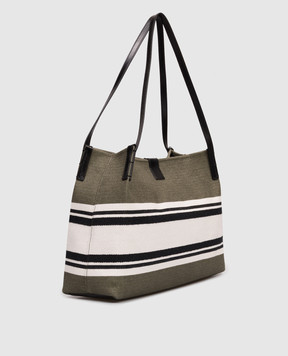 Balmain Сумка Release цвета хаки GN0FF034TJBR