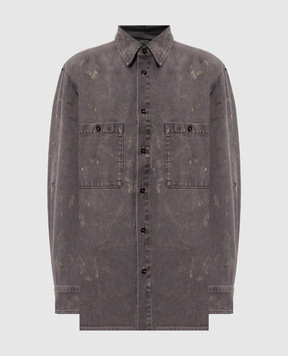 Maison Margiela MM6 Сіра сорочка SH2DT0055M30064
