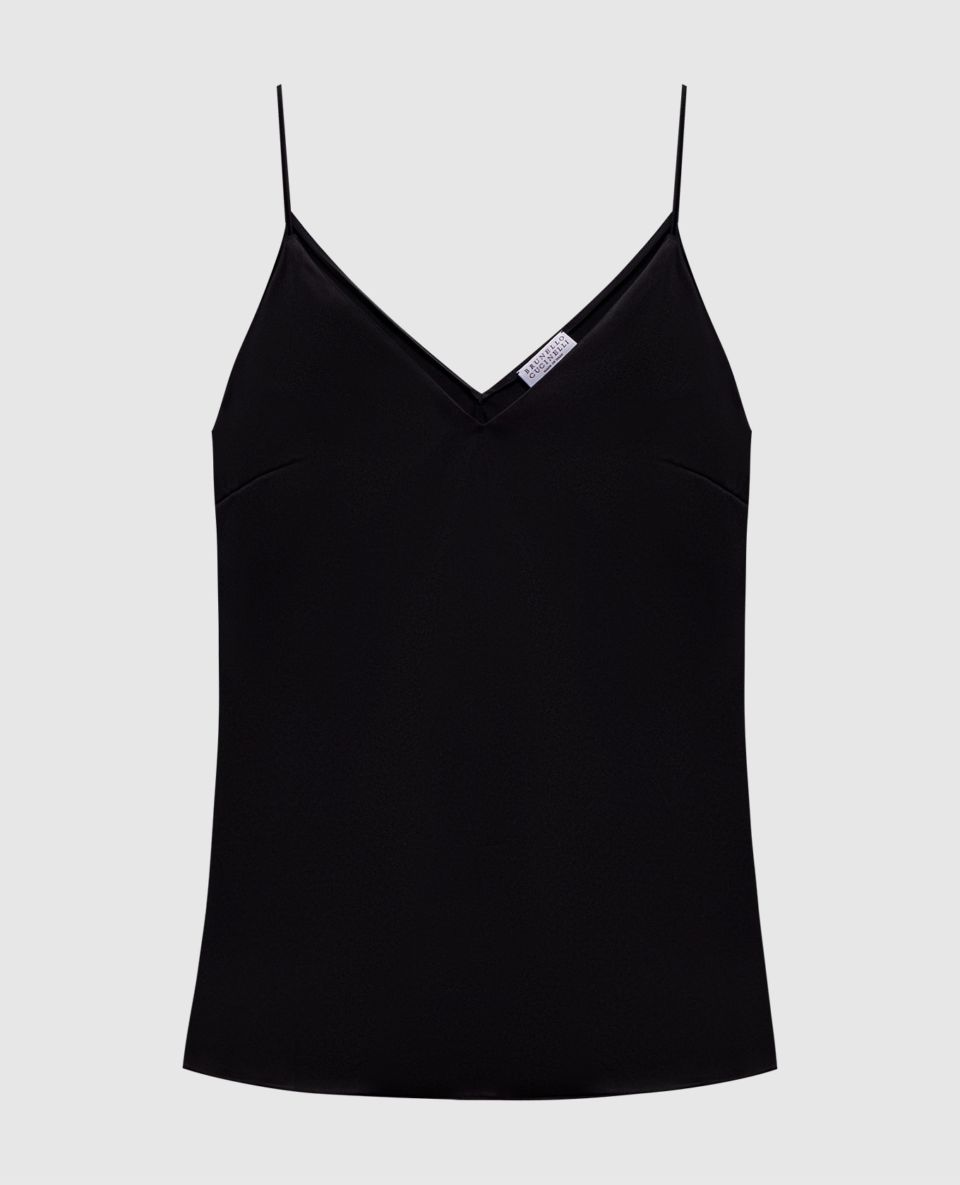 

Черный топ из шелка, Топы