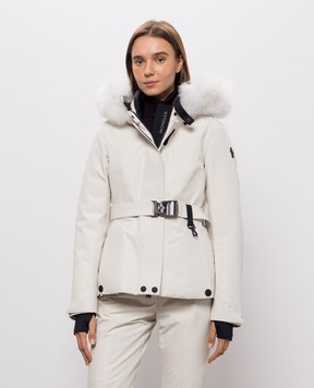 Moncler Grenoble Горнолыжная куртка Laplance GORE-TEX цвета айвори L20981A00020597MO