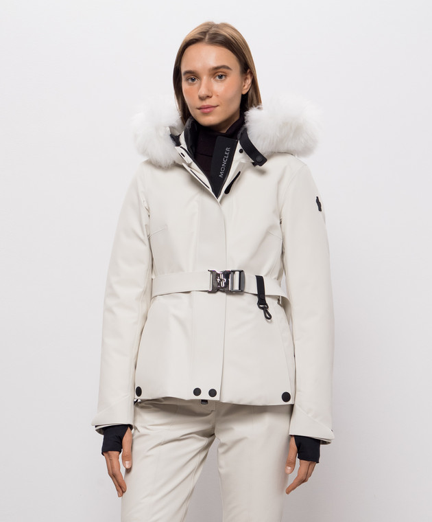 Moncler Grenoble Гірськолижна куртка Laplance GORE-TEX кольору айворі L20981A00020597MO зображення 3