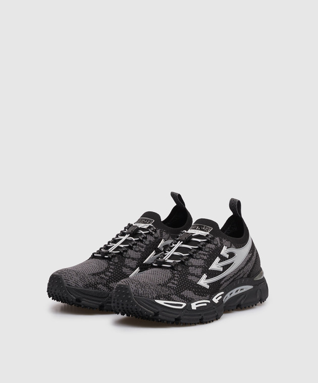 Off-White Чорні кросівки Be Right Back OMIA2AOS26FAB001 зображення 2
