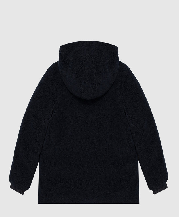 Moncler ENFANT Детский двухсторонний пуховик Varando L29541A00105809BY изображение 3