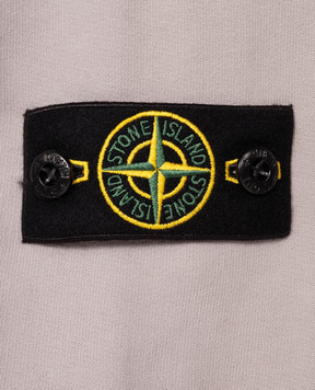 Stone Island Дитячий сірий світшот з коміром-поло L2S166100012S0A2014