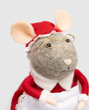 Bloomingville Набір різдвяних прикрас Peo з вовни 82061883