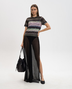 Missoni Футболка в узор с люрексом DS26SL01BR014W