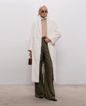 Max Mara Weekend Бежевый свитер ELEGIA из кашемира WKDELEGIA