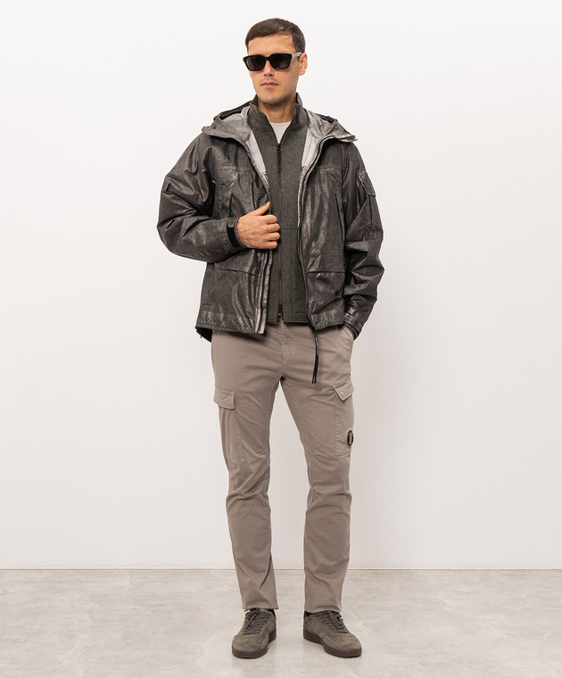 C.P. Company Metropolis Сіра куртка Nano Titanium LOW039A110550S зображення 2