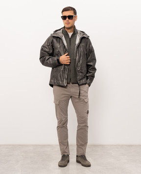 C.P. Company Metropolis Сіра куртка Nano Titanium LOW039A110550S