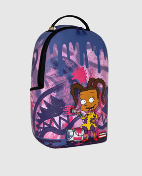 Sprayground Дитячий фіолетовий рюкзак RUGRATS - LOVE TO PAINT 910B9099NSZ