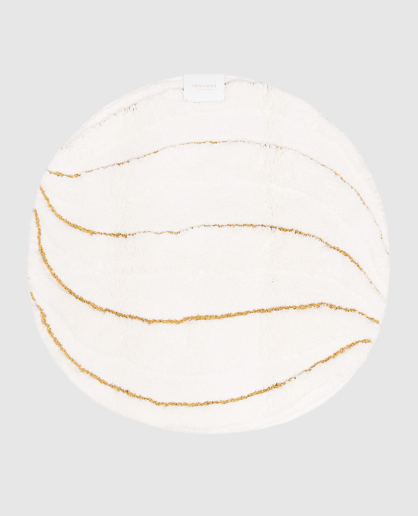 

Белый махровый коврик для ванной комнаты ENCHANT, Ванные принадлежности