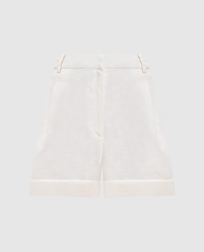 Faithfull Білі шорти Hardy з льону FFC15WHT