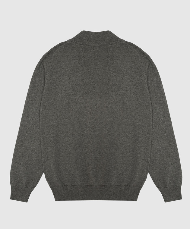 Brunello Cucinelli Серый кардиган из кашемира B22M10026C изображение 2
