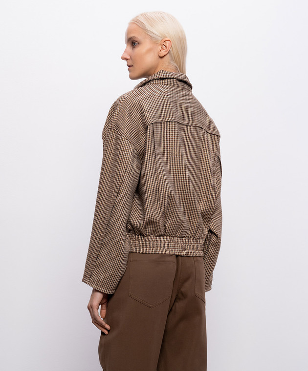 Brunello Cucinelli Куртка з вовною у візерунок MG5467467P зображення 4