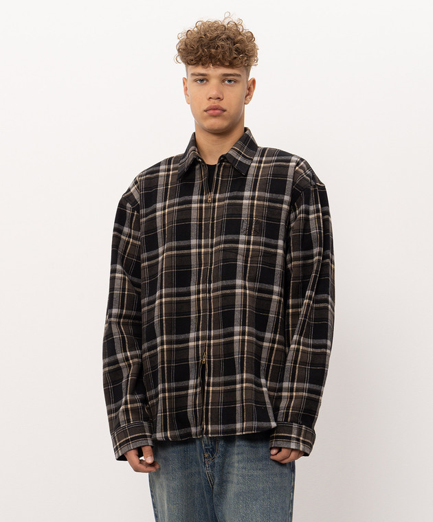 Vetements Сорочка в клітинку MH27SH062BC зображення 3