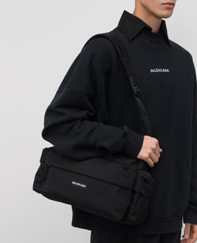 Balenciaga Чорна сумка Explorer Multipocket 8455952JMF7
