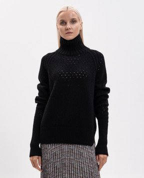 Ermanno Scervino Черный свитер из кашемира D495M324JBV