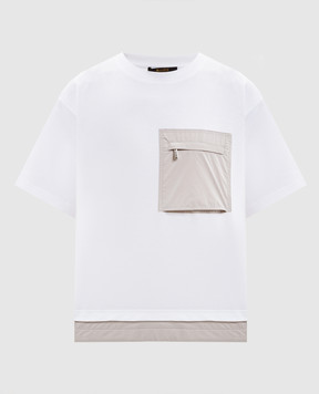 MooRER Белая футболка SAMOA SAMOAJTO