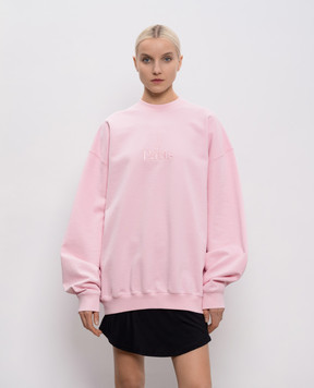 Vetements Рожевий світшот Paris ME76CW236P