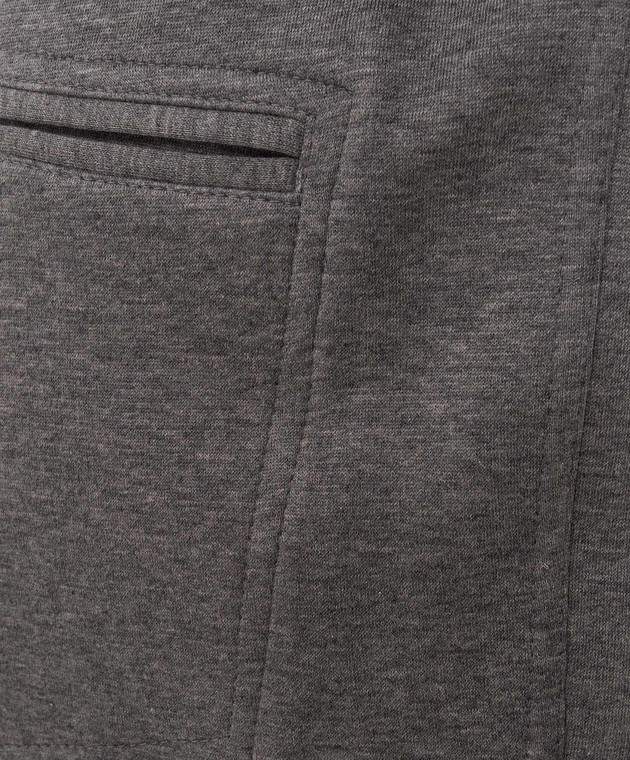 Brunello Cucinelli Спортивні штани сірого кольору MM8313243G зображення 5