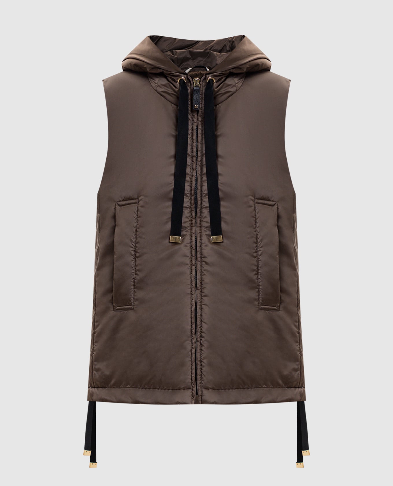 Коричневый жилет GREENGO