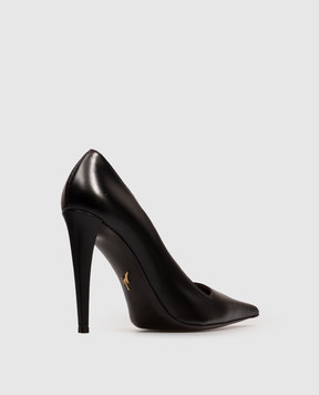 Giuseppe Zanotti Чорні шкіряні туфлі I660005