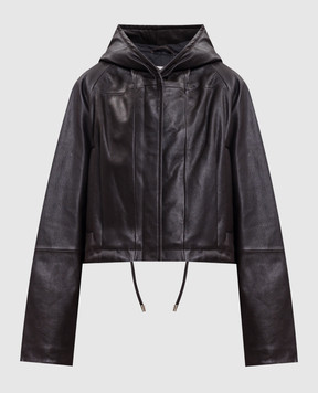 Max Mara Sportmax Коричневая кожаная куртка KABALA SPXKABALA