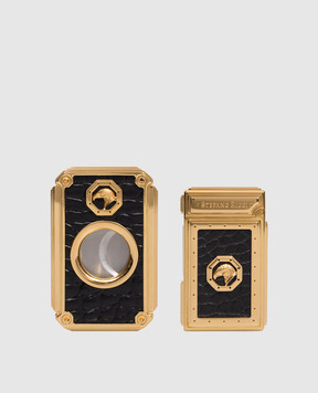 Stefano Ricci Набір сигарних аксесуарів з емблемою OMTGSIG04OSRS01OMACPS