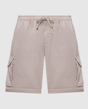 Brunello Cucinelli Сірі шорти-карго M252DU0025