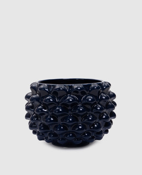 Lamart Синє кашпо у формі шишки 1038193