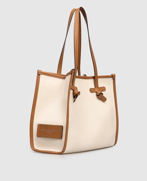 Gianni Chiarini Біла сумка-тоут MARCELLA BS6849COMMCNVSE