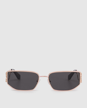 Off-White Золотые очки Allen с эмблемой OW1027760760