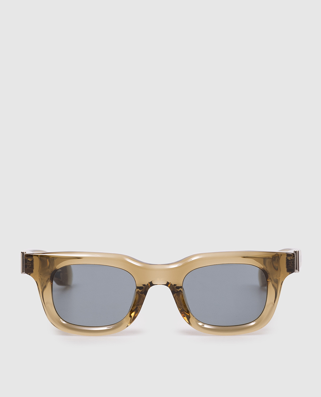 Бежевые солнцезащитные очки Skull