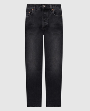 Saint Laurent Сірі джинси з ефектом потертості 816412Y27YA